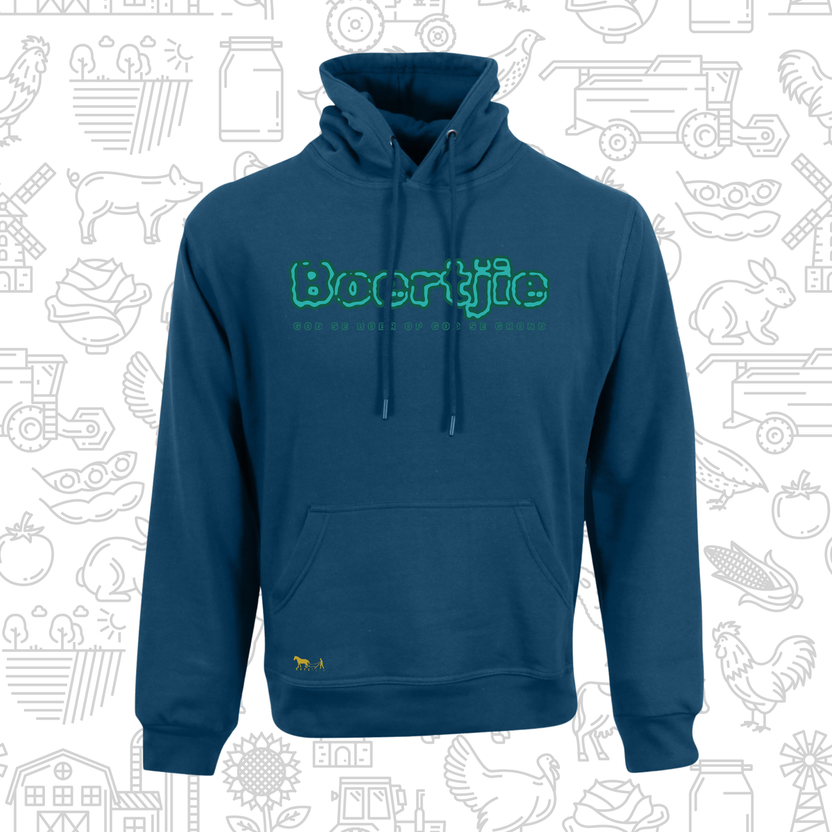 Boertjie Hoodie V Mans en Dames (M)