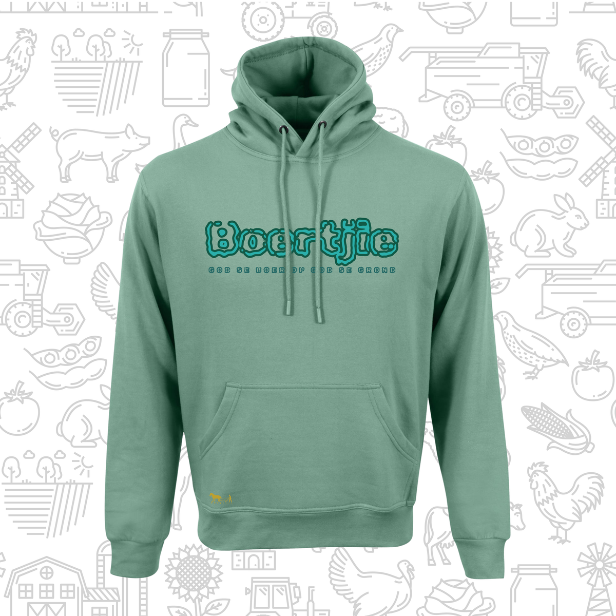 Boertjie Hoodie V Mans en Dames (M)
