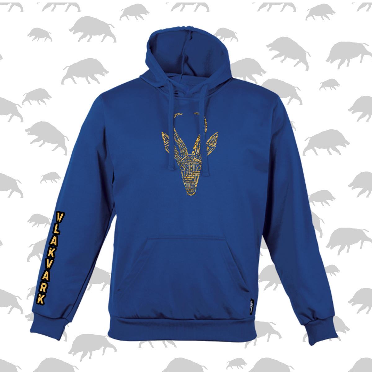 Vlakvark Hoodie vir Mans en Dames (A)