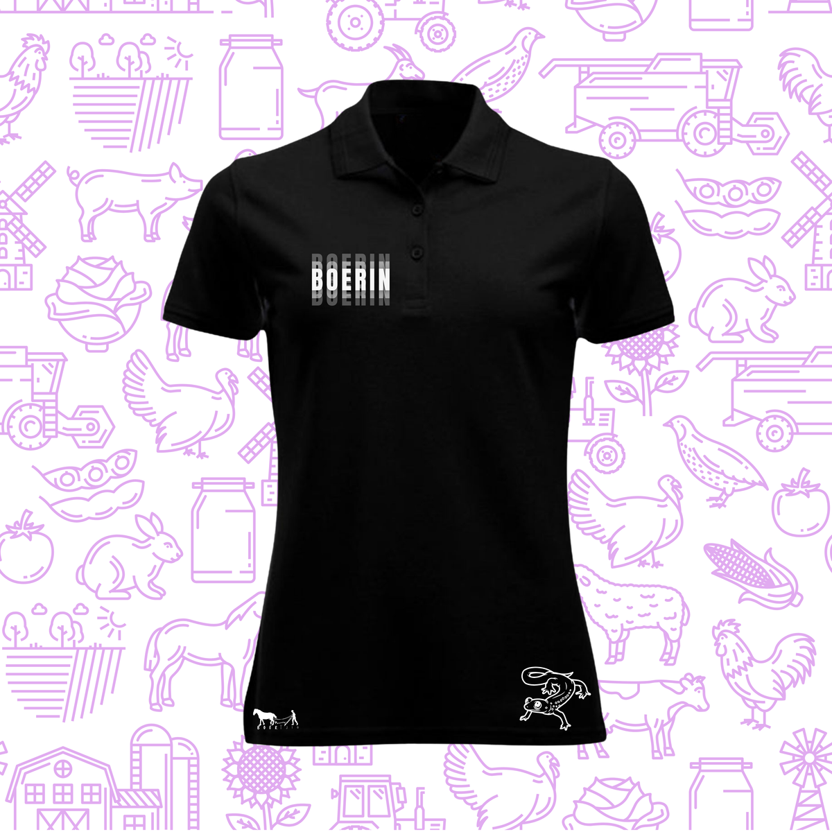 Boertjie Golf Shirts For Ladies