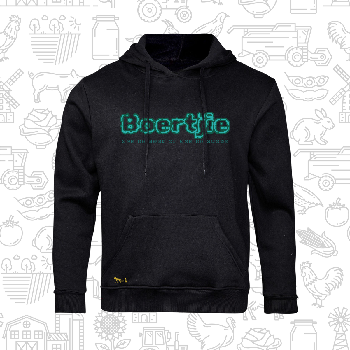 Boertjie Hoodie V Mans en Dames (M)