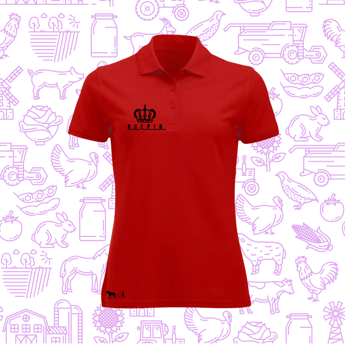 Boertjie Golf Shirts For Ladies