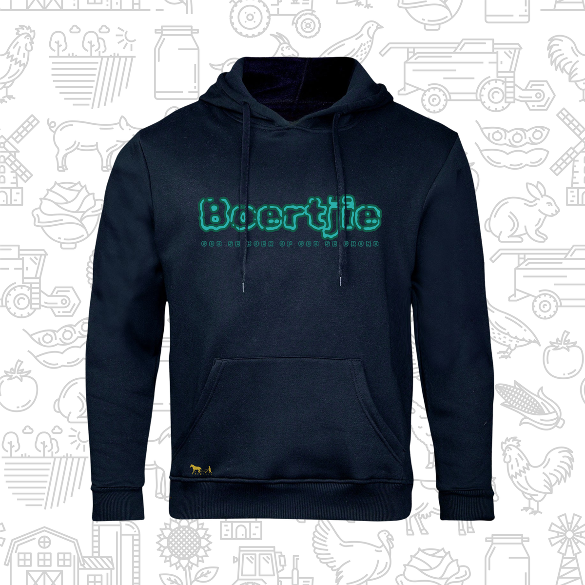 Boertjie Hoodie V Mans en Dames (M)