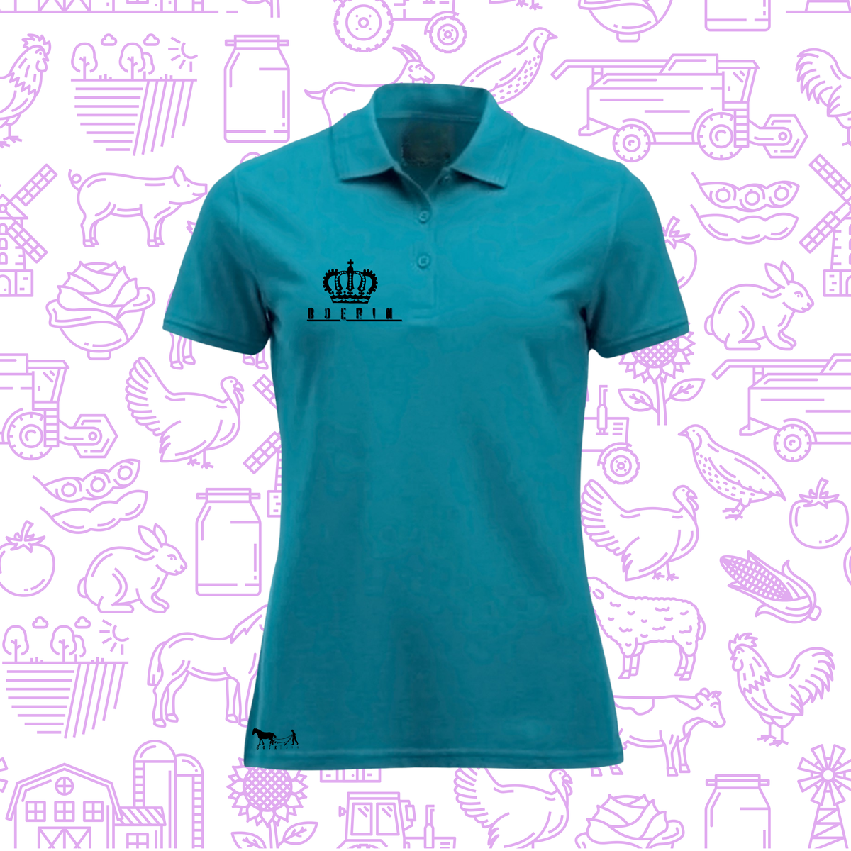 Boertjie Golf Shirts For Ladies