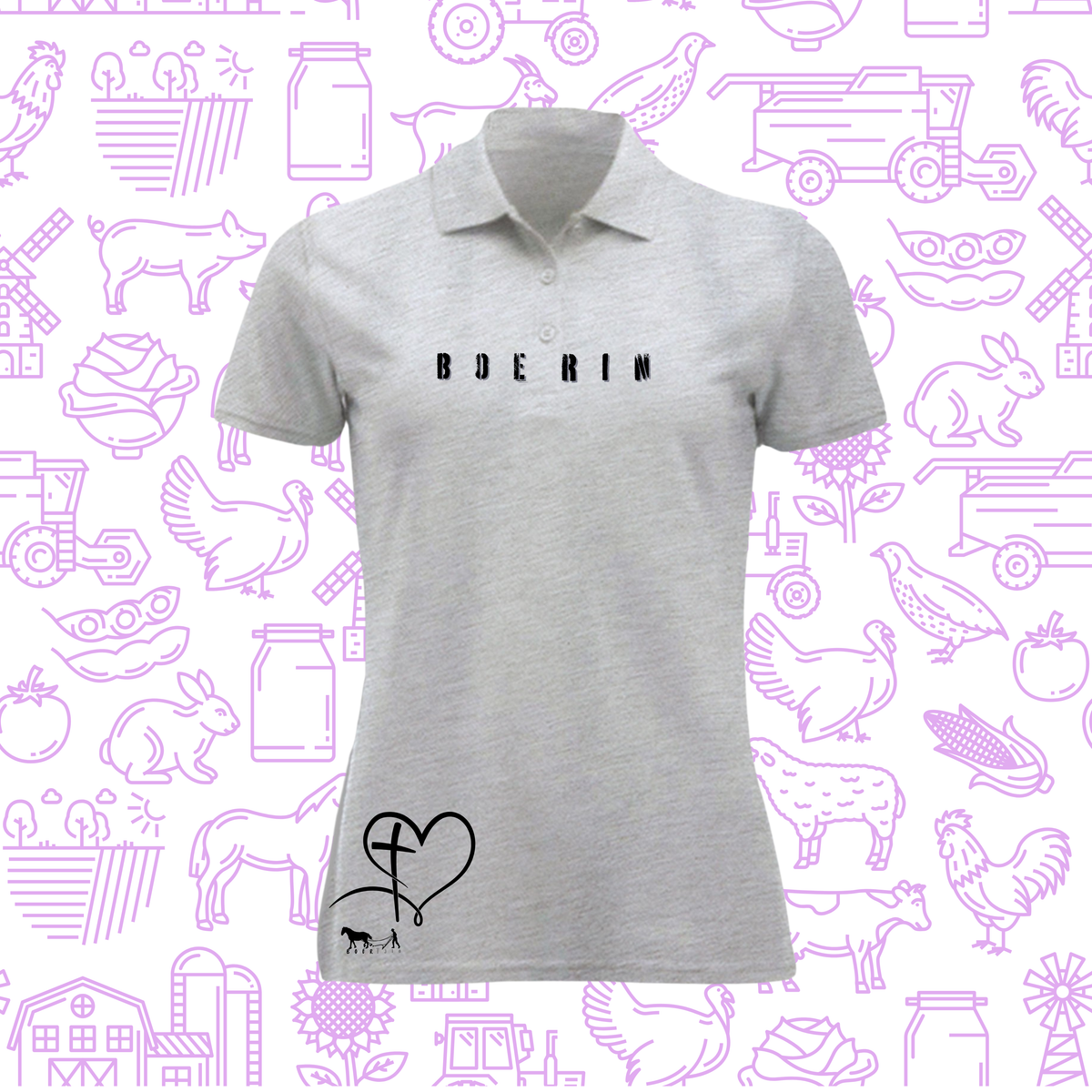 Boertjie Golf Shirts For Ladies