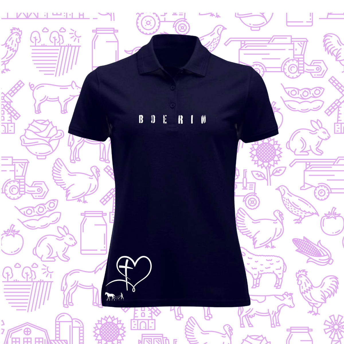 Boertjie Golf Shirts For Ladies