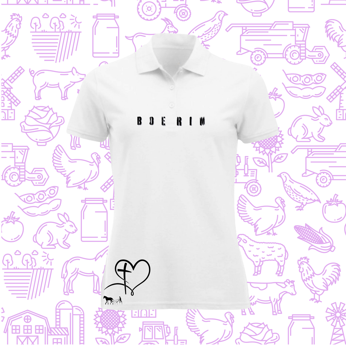 Boertjie Golf Shirts For Ladies