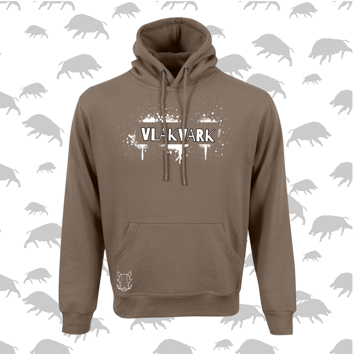 Vlakvark Hoodie V Mans en Dames (A)