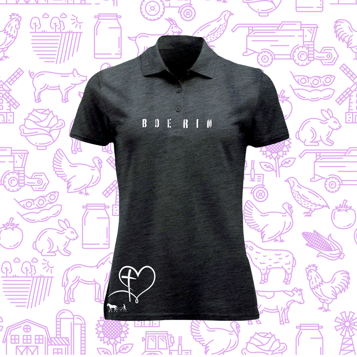 Boertjie Golf Shirts For Ladies