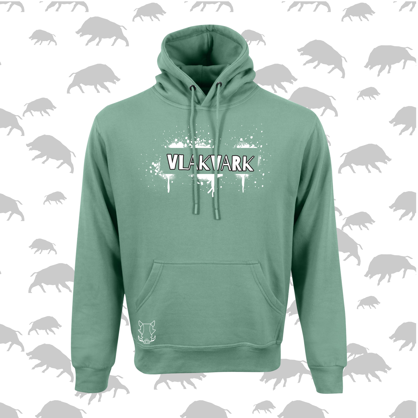 Vlakvark Hoodie V Mans en Dames (A)