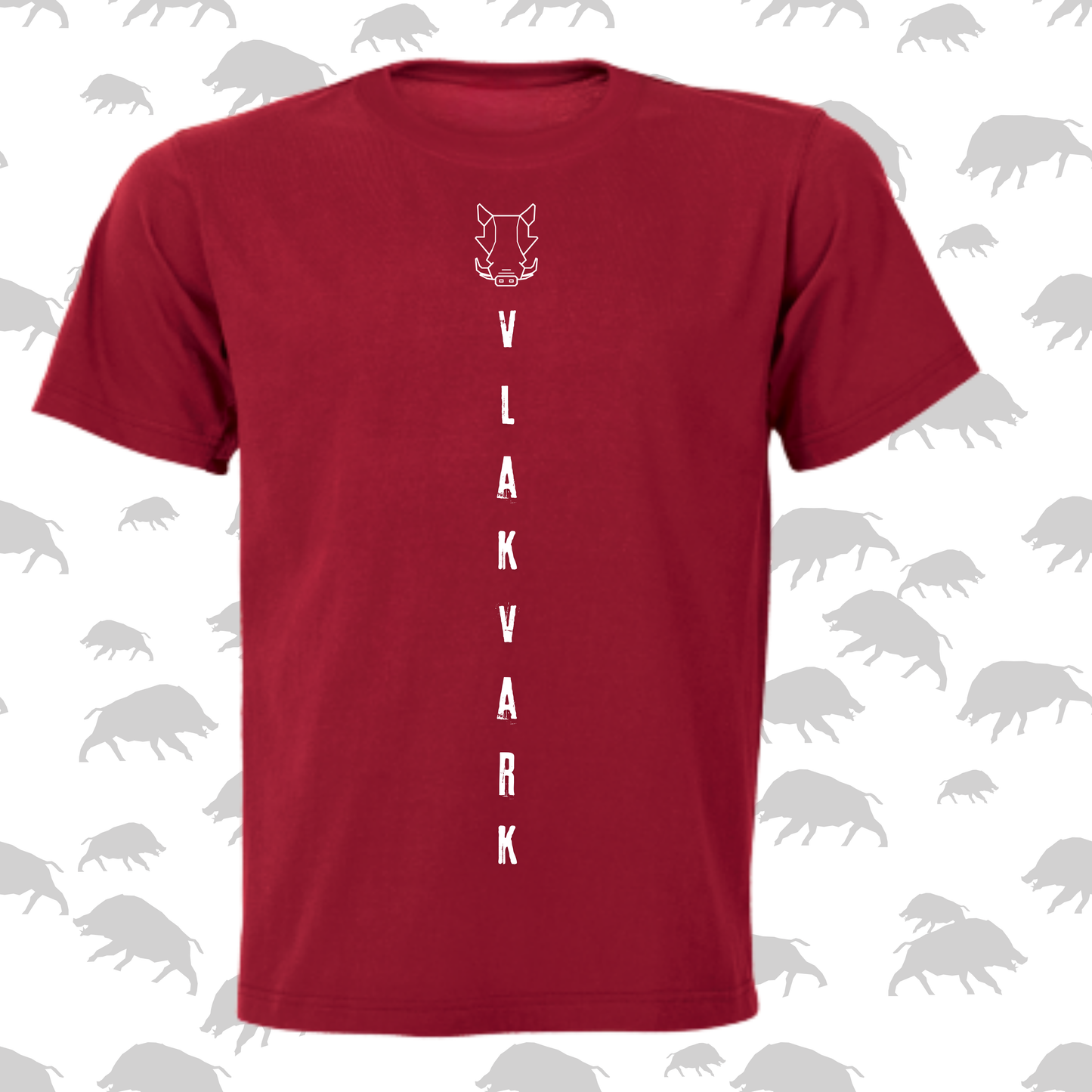 Vlakvark Tribal Stripes 2 T-Hemp vir Mans (b)