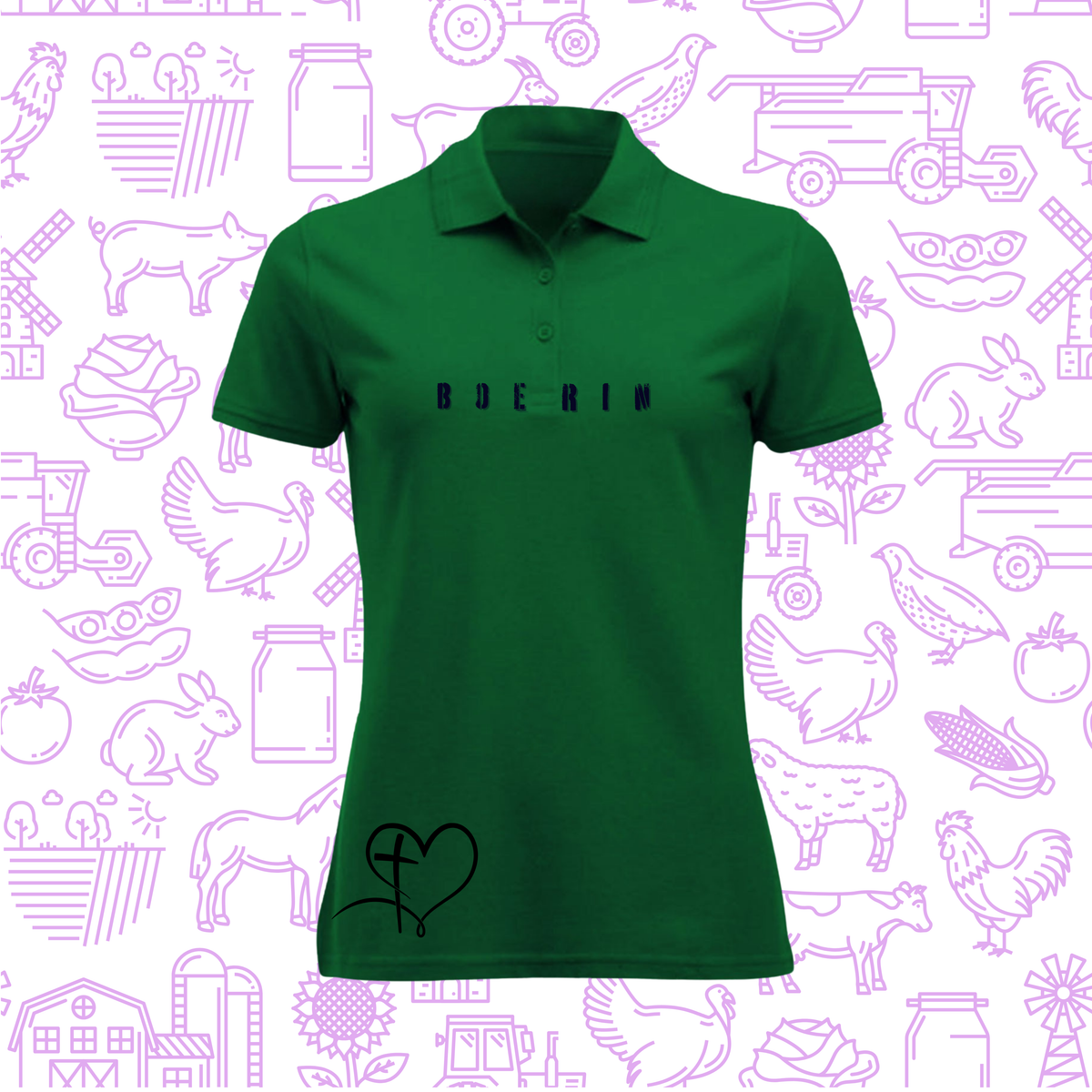 Boertjie Golf Shirts For Ladies