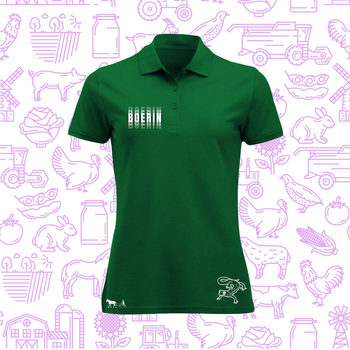 Boertjie Golf Shirts For Ladies
