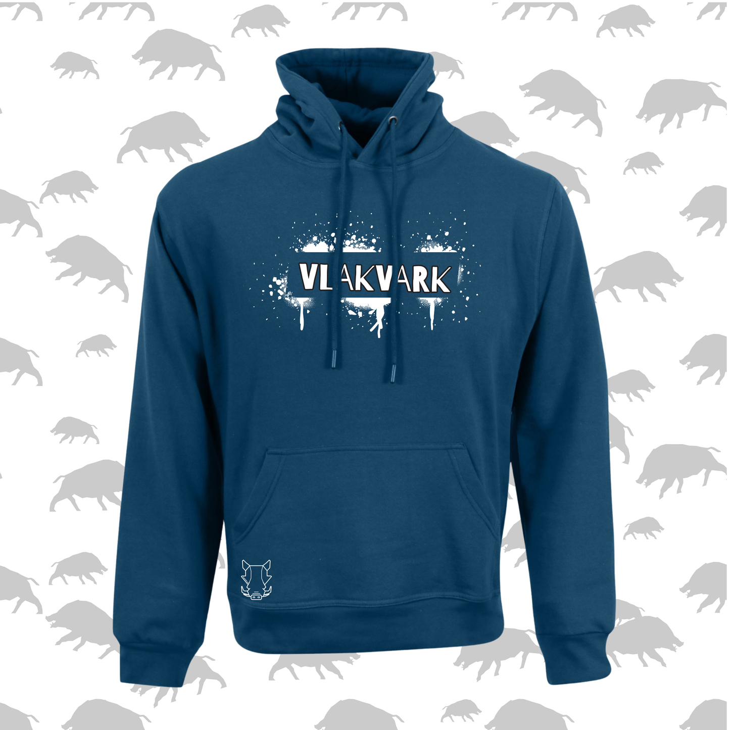 Vlakvark Hoodie V Mans en Dames (A)