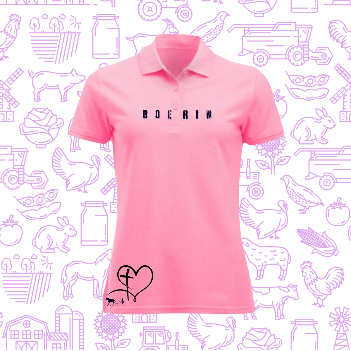 Boertjie Golf Shirts For Ladies