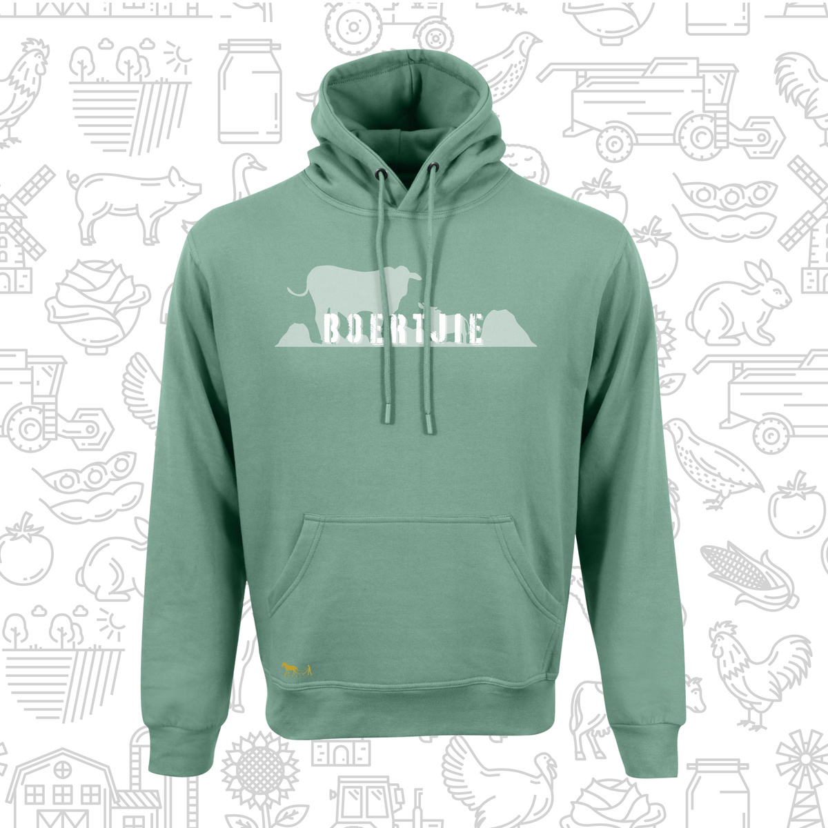 Boertjie Hoodie V Mans en Dames (M)