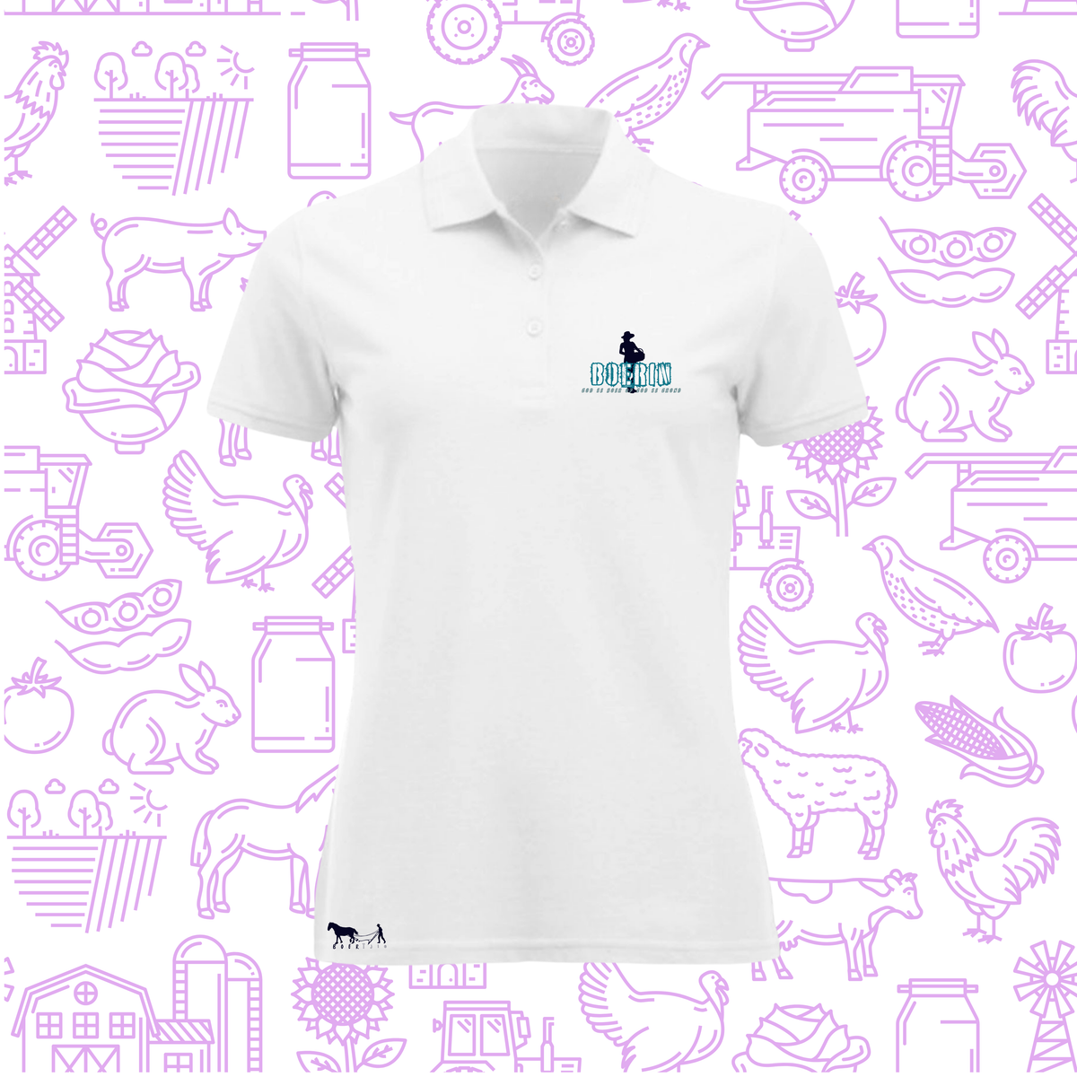Boertjie Golf Shirts For Ladies