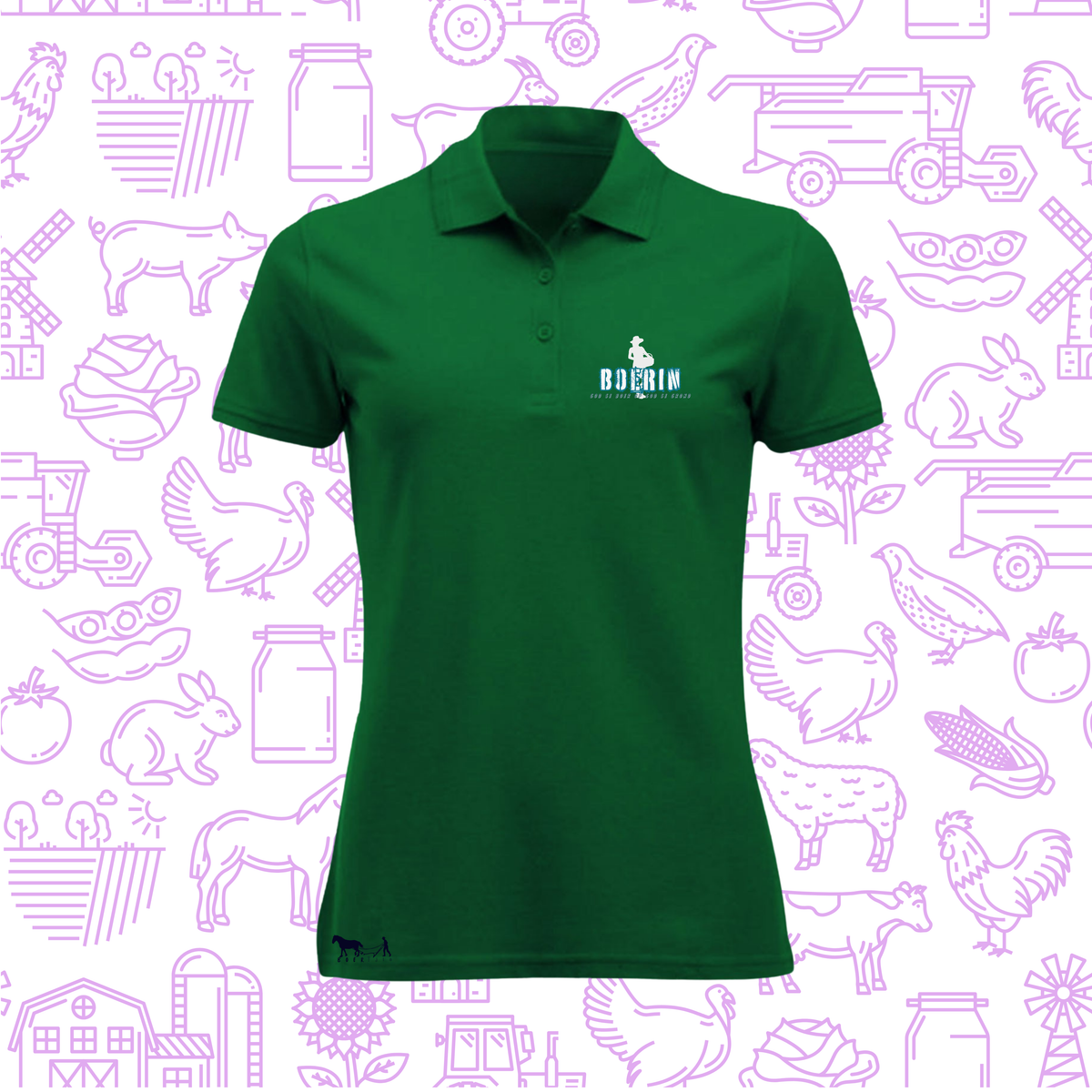 Boertjie Golf Shirts For Ladies
