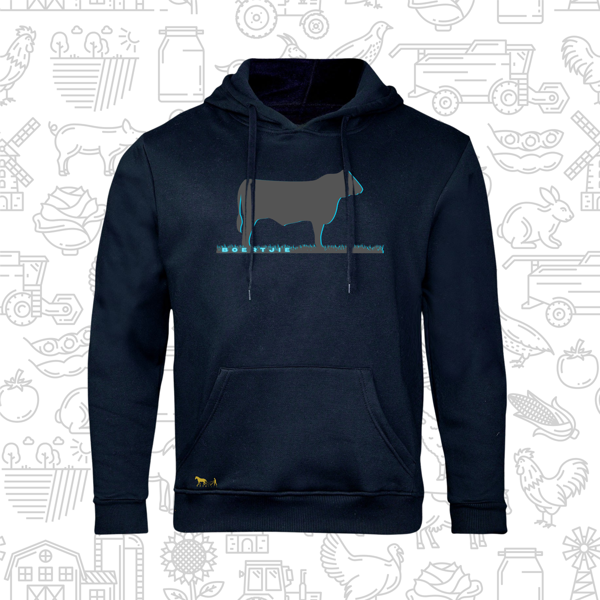 Boertjie Hoodie V Mans en Dames (M)