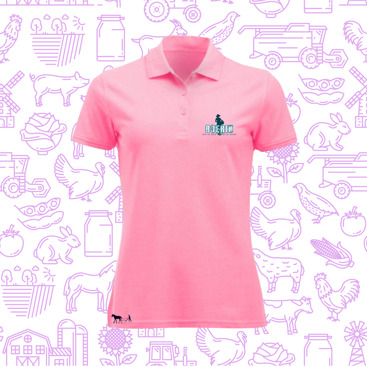 Boertjie Golf Shirts For Ladies