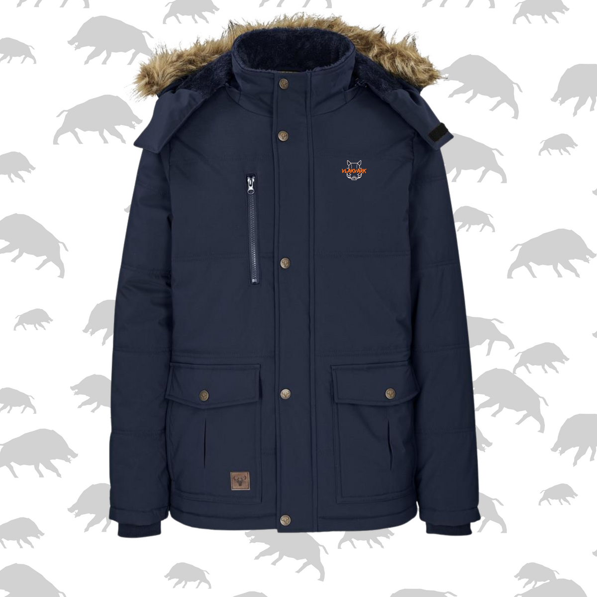Vlakvark Parka Baadjies vir Mans en Dames(a)