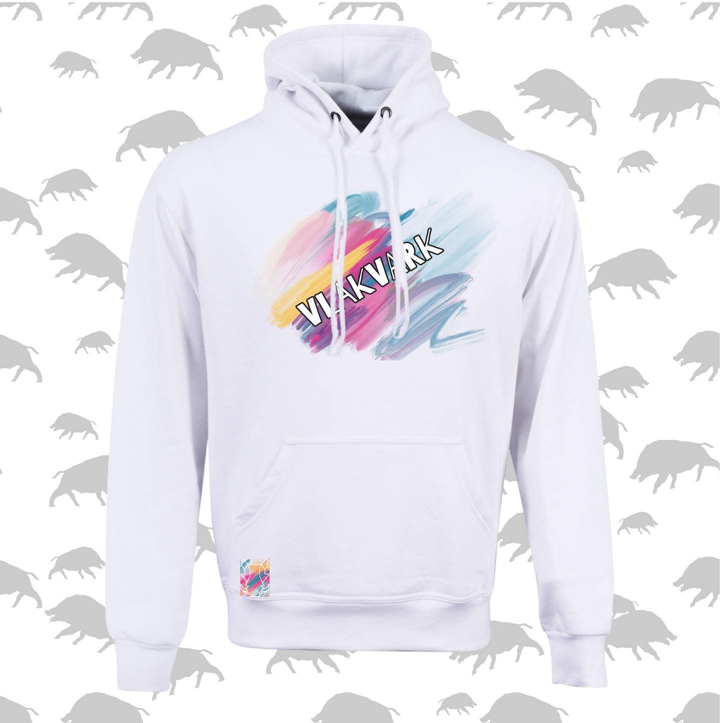 Vlakvark Hoodie V Mans en Dames (A)