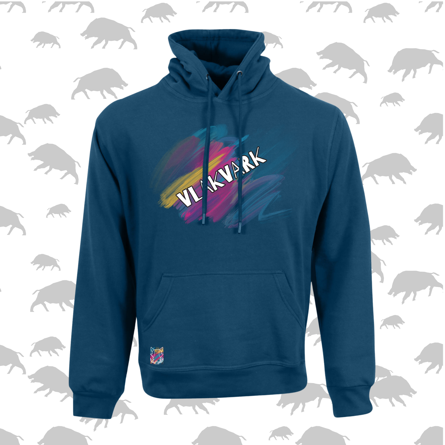 Vlakvark Hoodie V Mans en Dames (A)