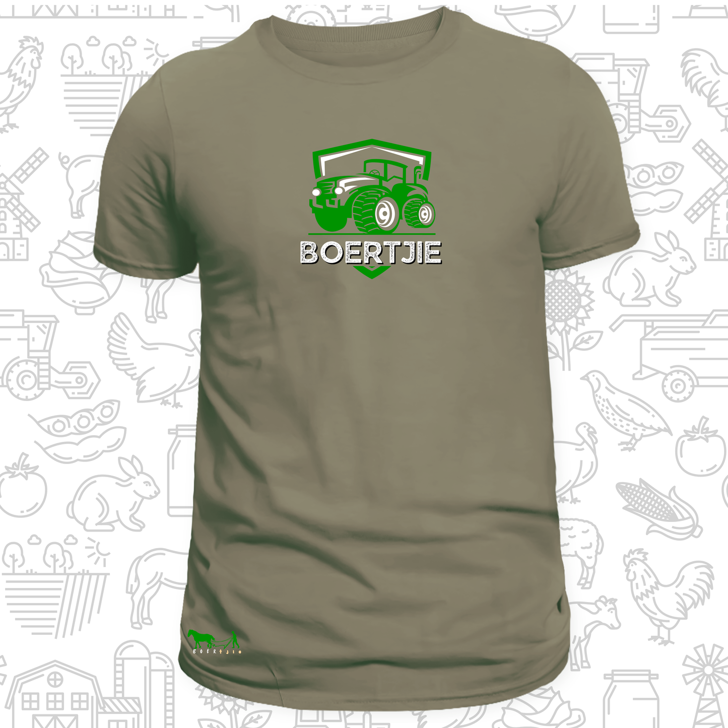 Boertjie P T-Hemp vir Mans