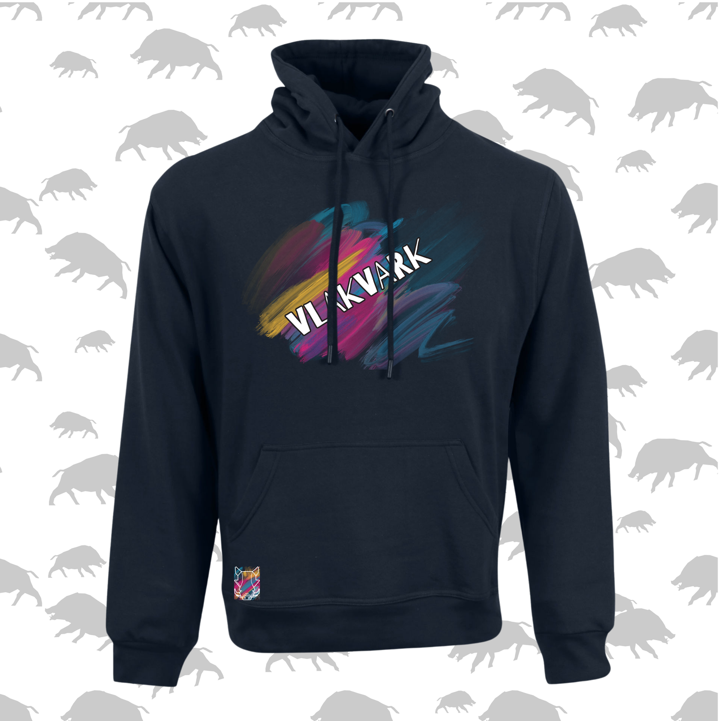 Vlakvark Hoodie V Mans en Dames (A)