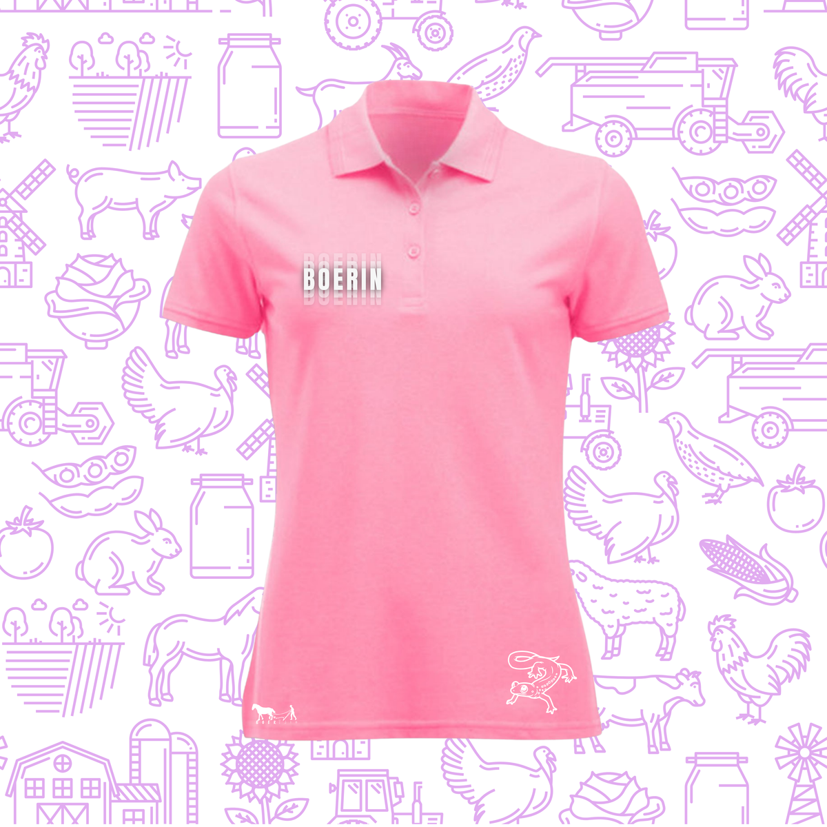 Boertjie Golf Shirts For Ladies