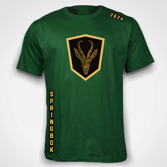 Vlakvark T-Hemp Springbok Rugby