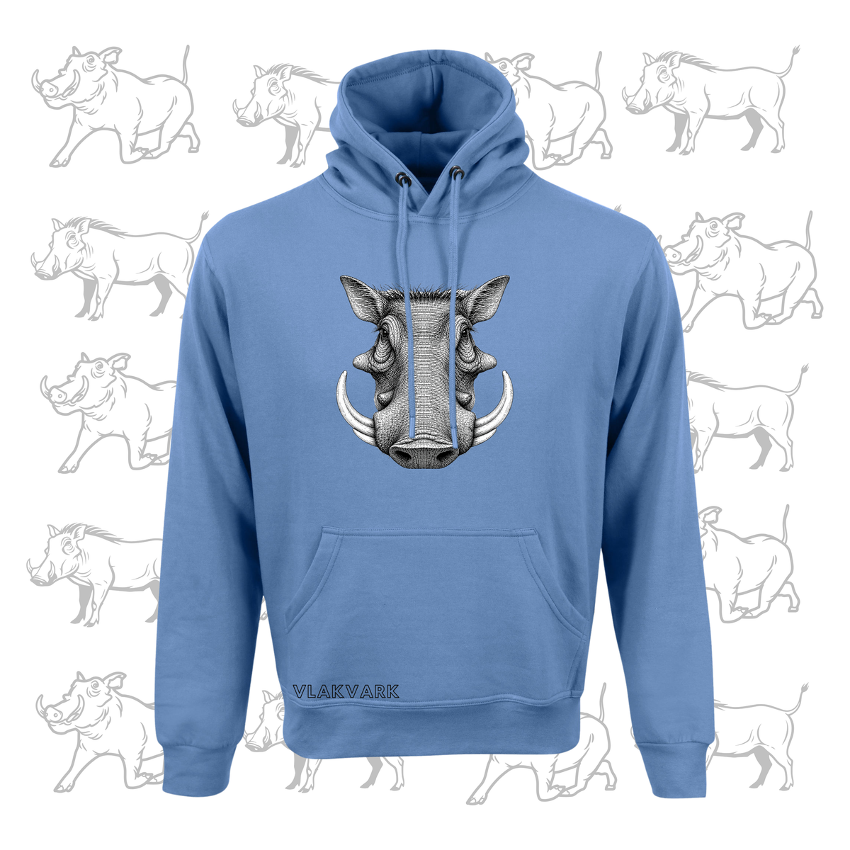Vlakvark Mans en Dames Phoenix Hoodie (m]