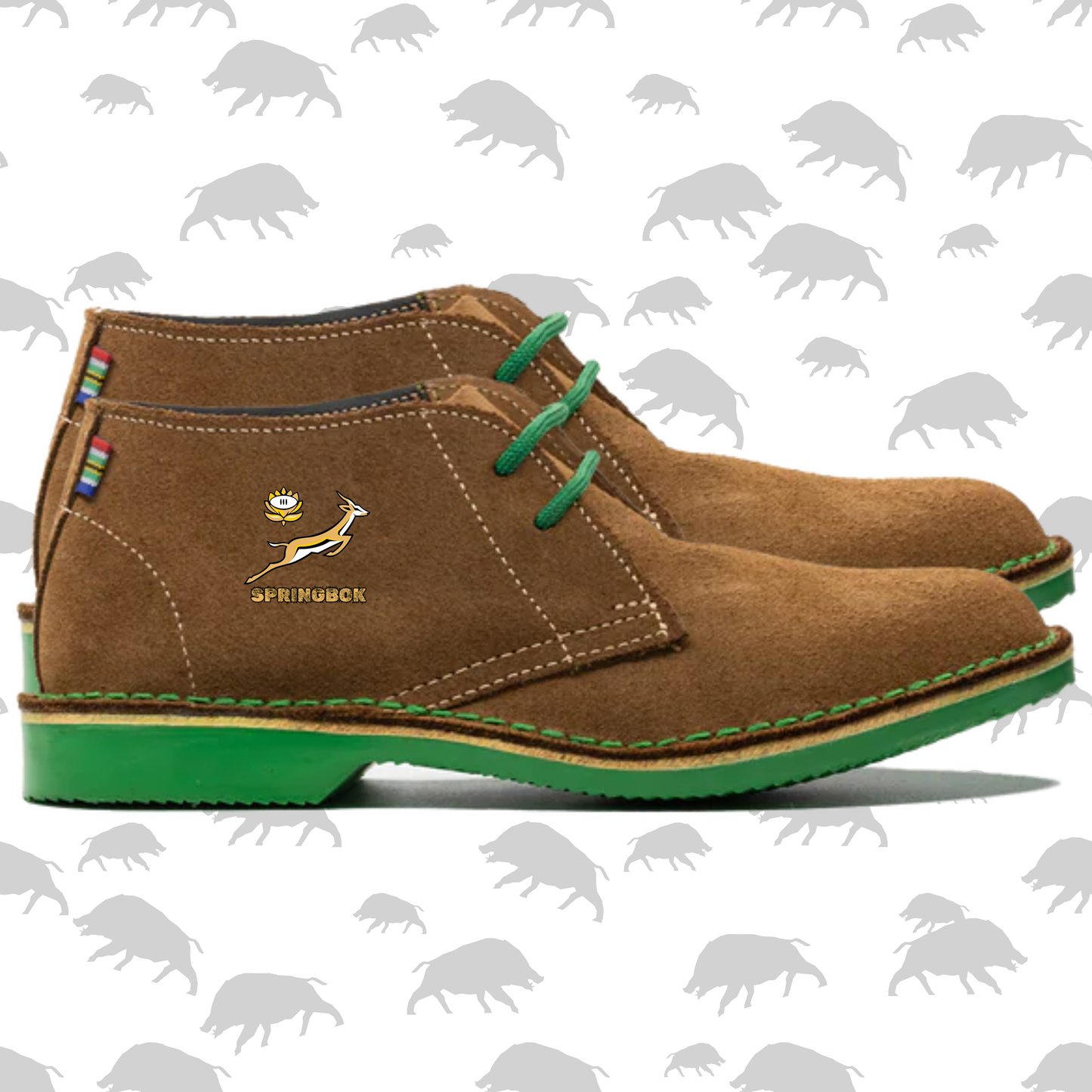 Vlakvark Springbok Vellies vir Mans en Dames