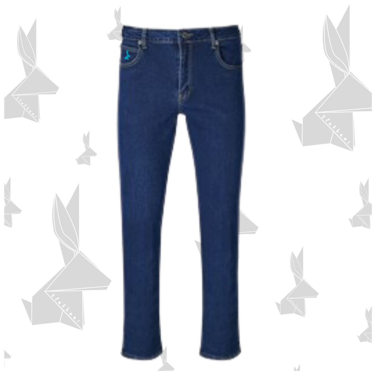 Vlakhaas Mens Fashion Denim Jeans