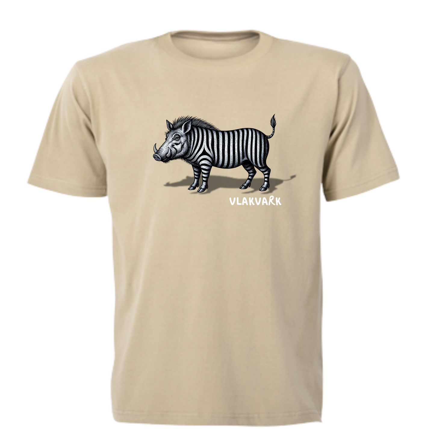 Vlakvark Stripe T-Hemp vir Mans (b)