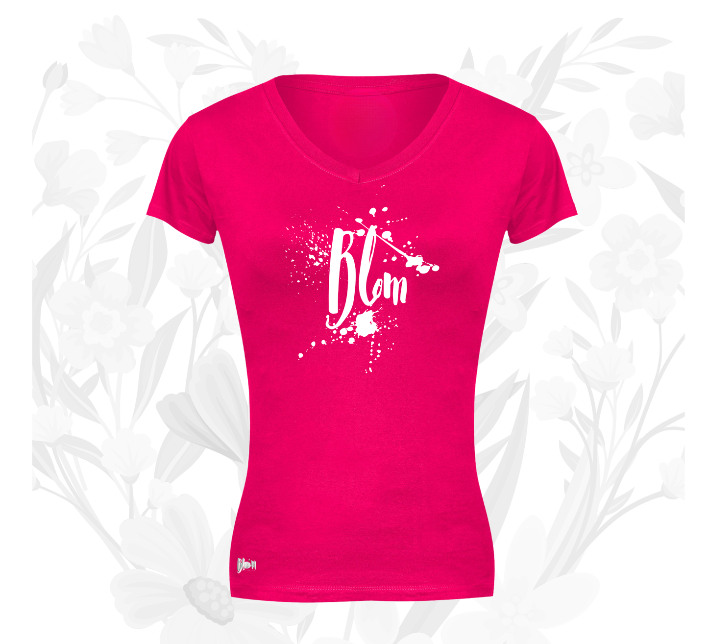 Blom T-Hemp vir Dames