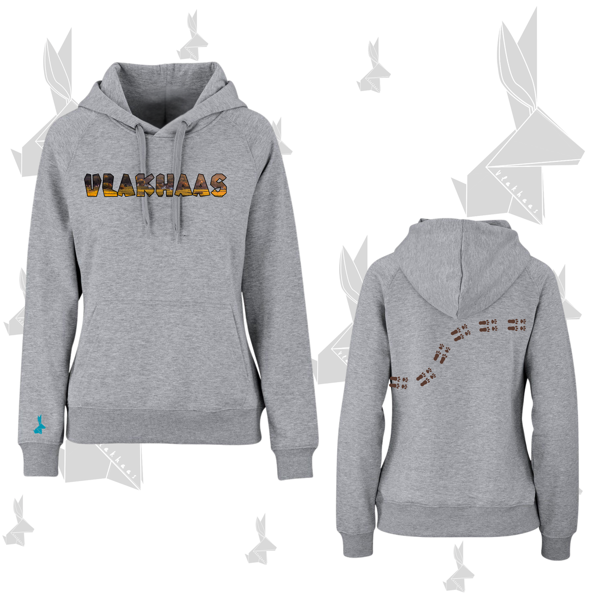 Vlakhaas Footsteps Hooded Sweater