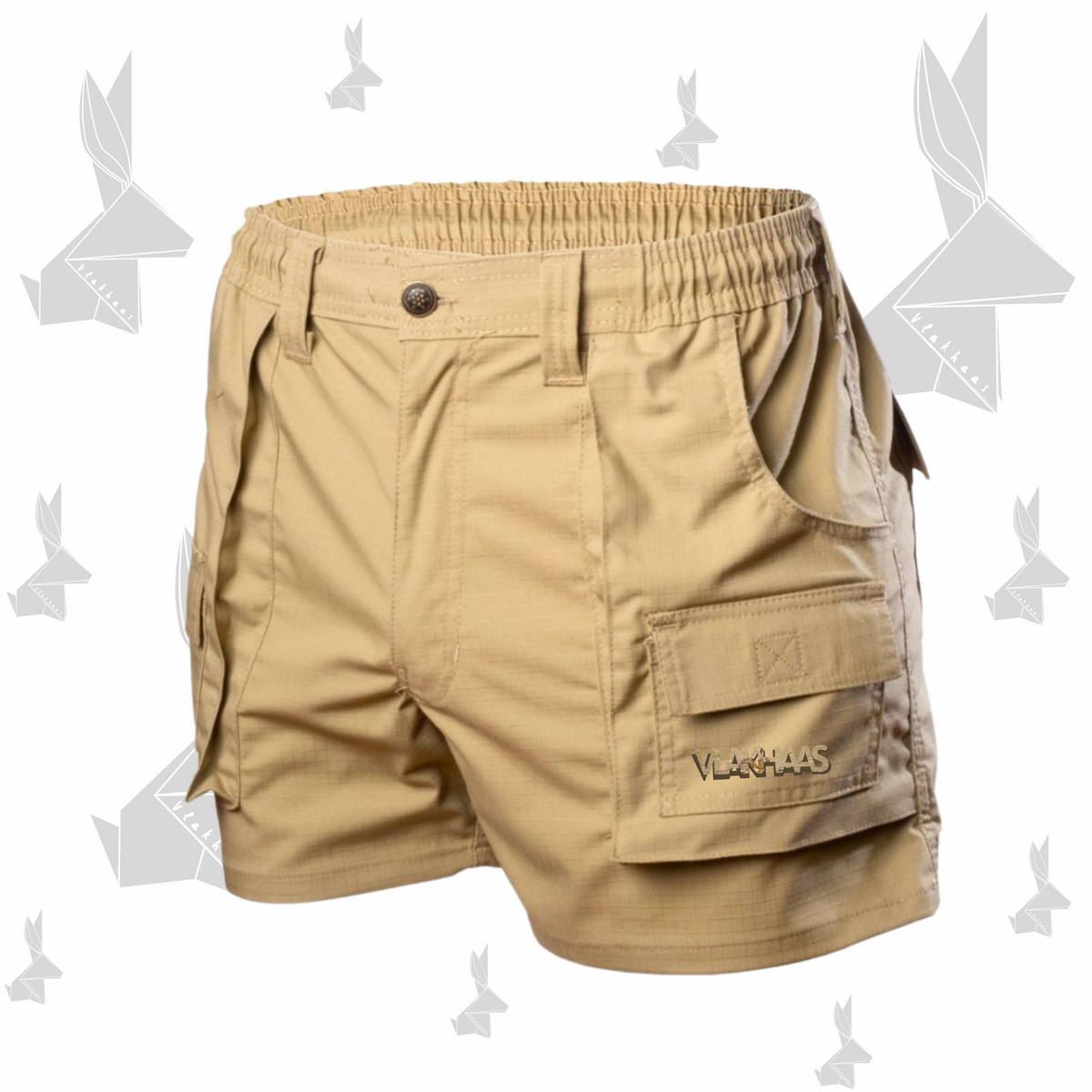 Vlakhaas Bronco Mans Kort Broek 8cm (v)
