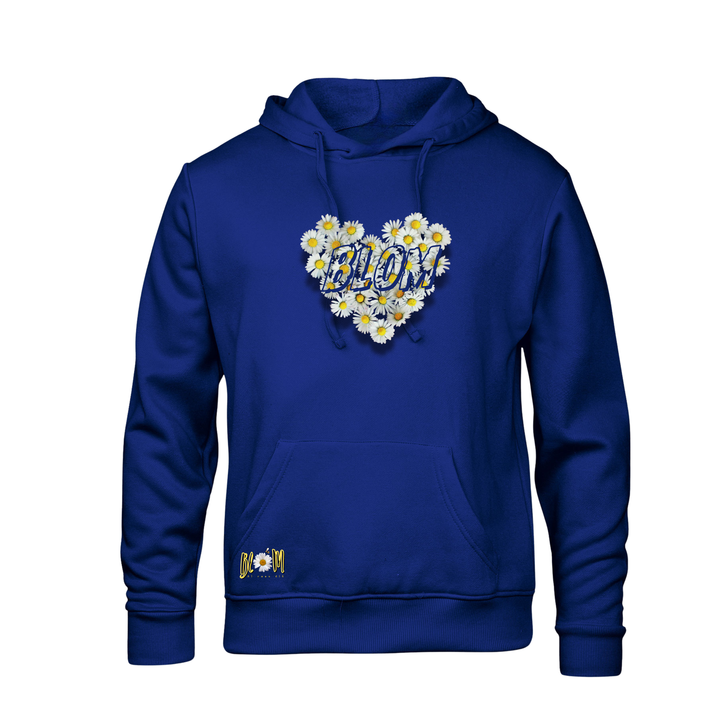 Blom ❤️Hoodie vir Dames