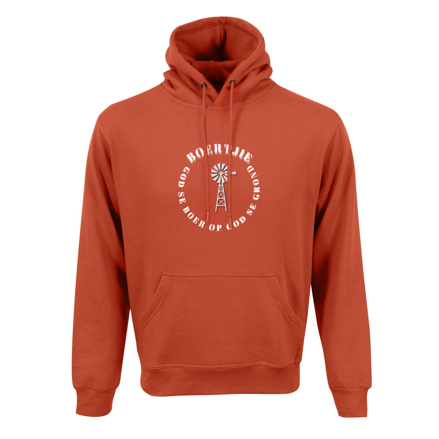 Boertjie W Hoodie vir Mans en Dames