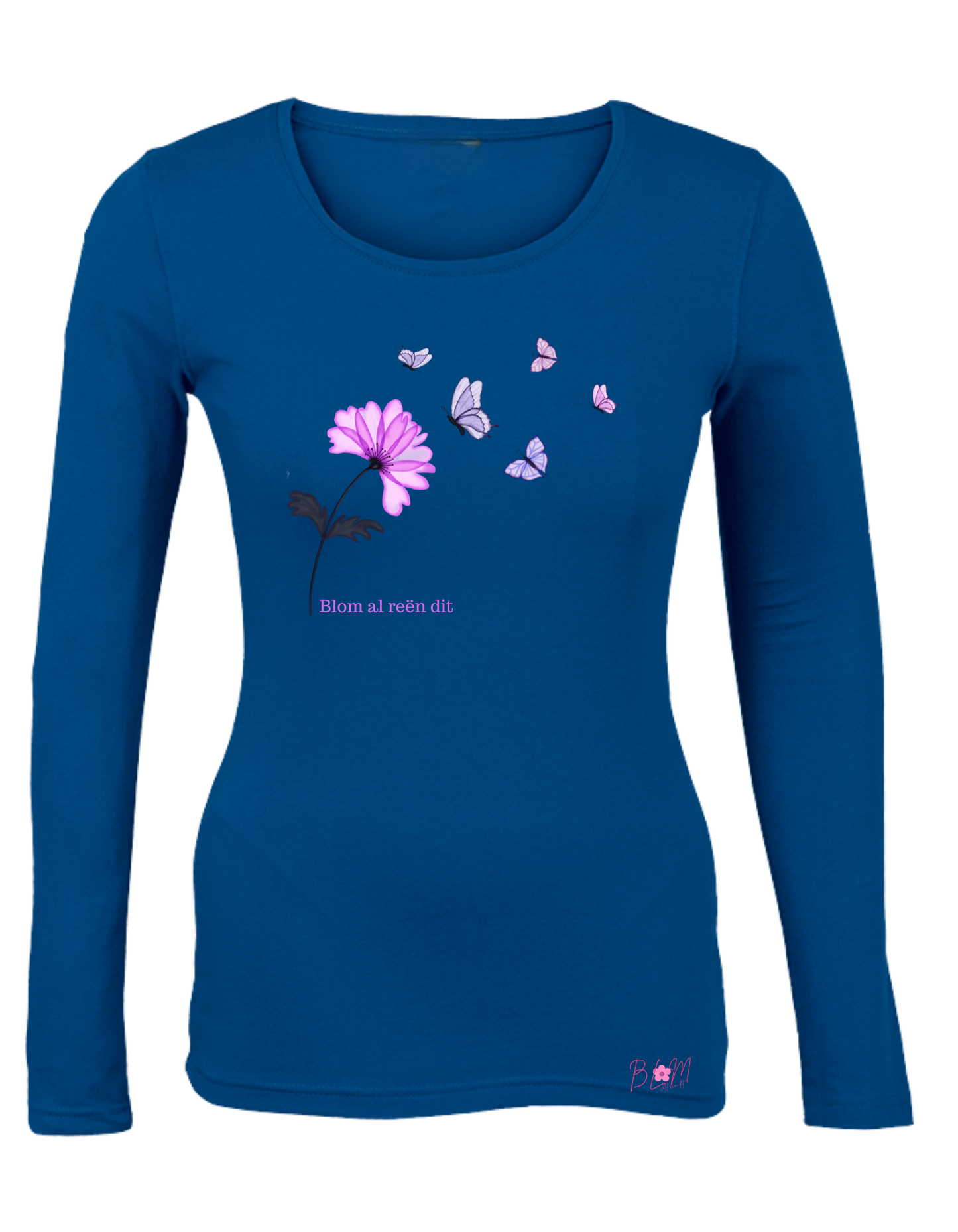 Longsleeve T-Hempde vir Dames (b)