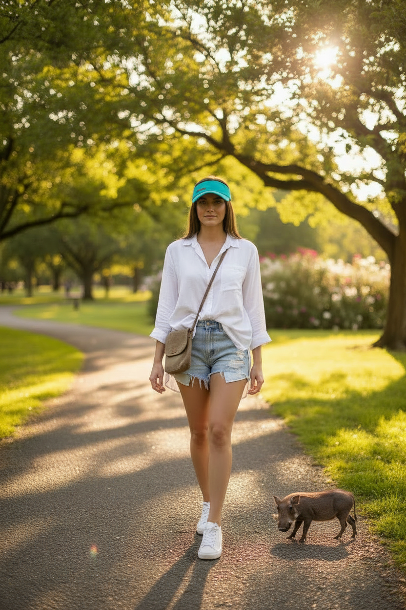 Vlakvark Sunvisor Cap (c)