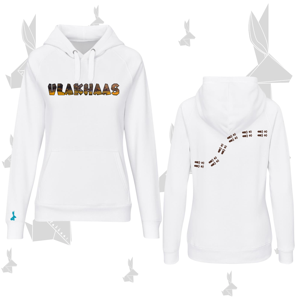 Vlakhaas Footsteps Hooded Sweater