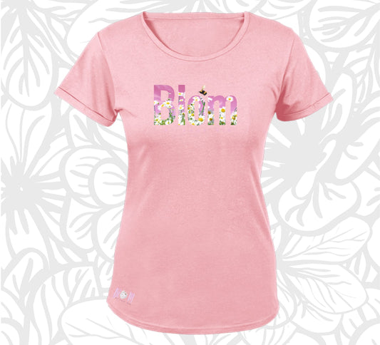 Blom T-Hemp vir Dames