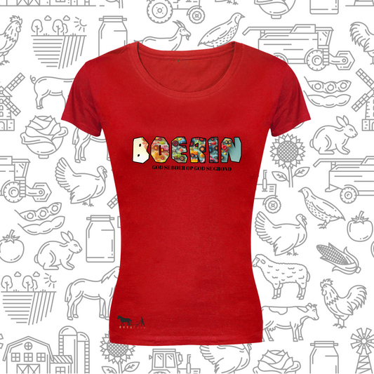 Boerin T-Hemp vir Dames