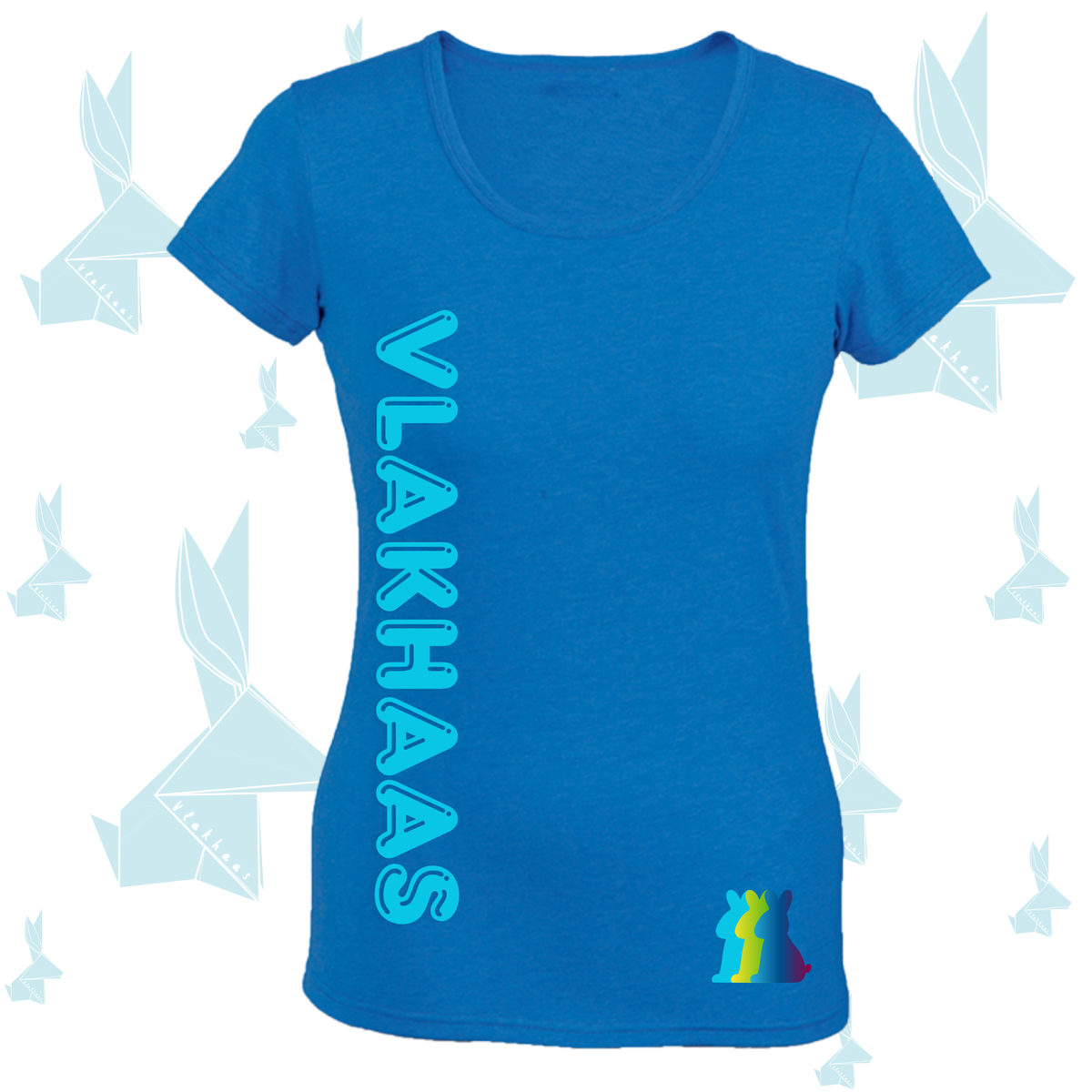Vlakhaas 3  Dames T-Hemp