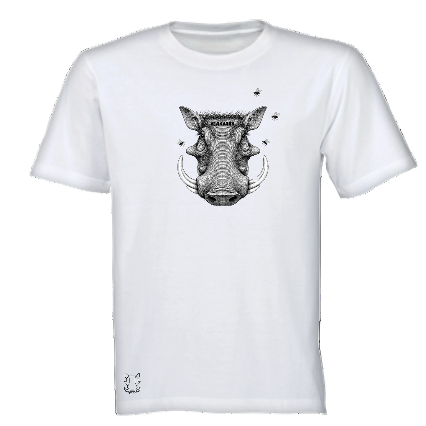 Vlakvark Head Stripe T-Hemp vir Mans (b)