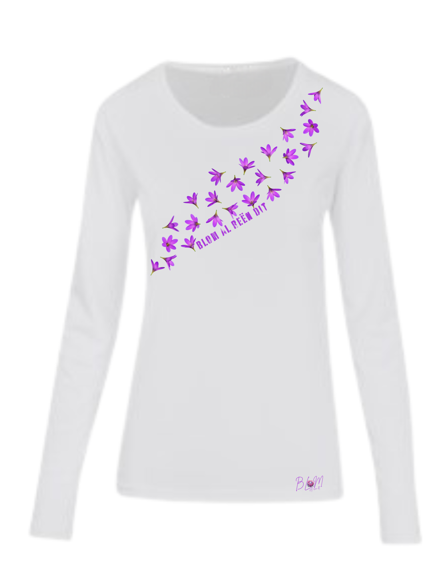 Blom - Langmou Kosmos T-Hemp vir Dames