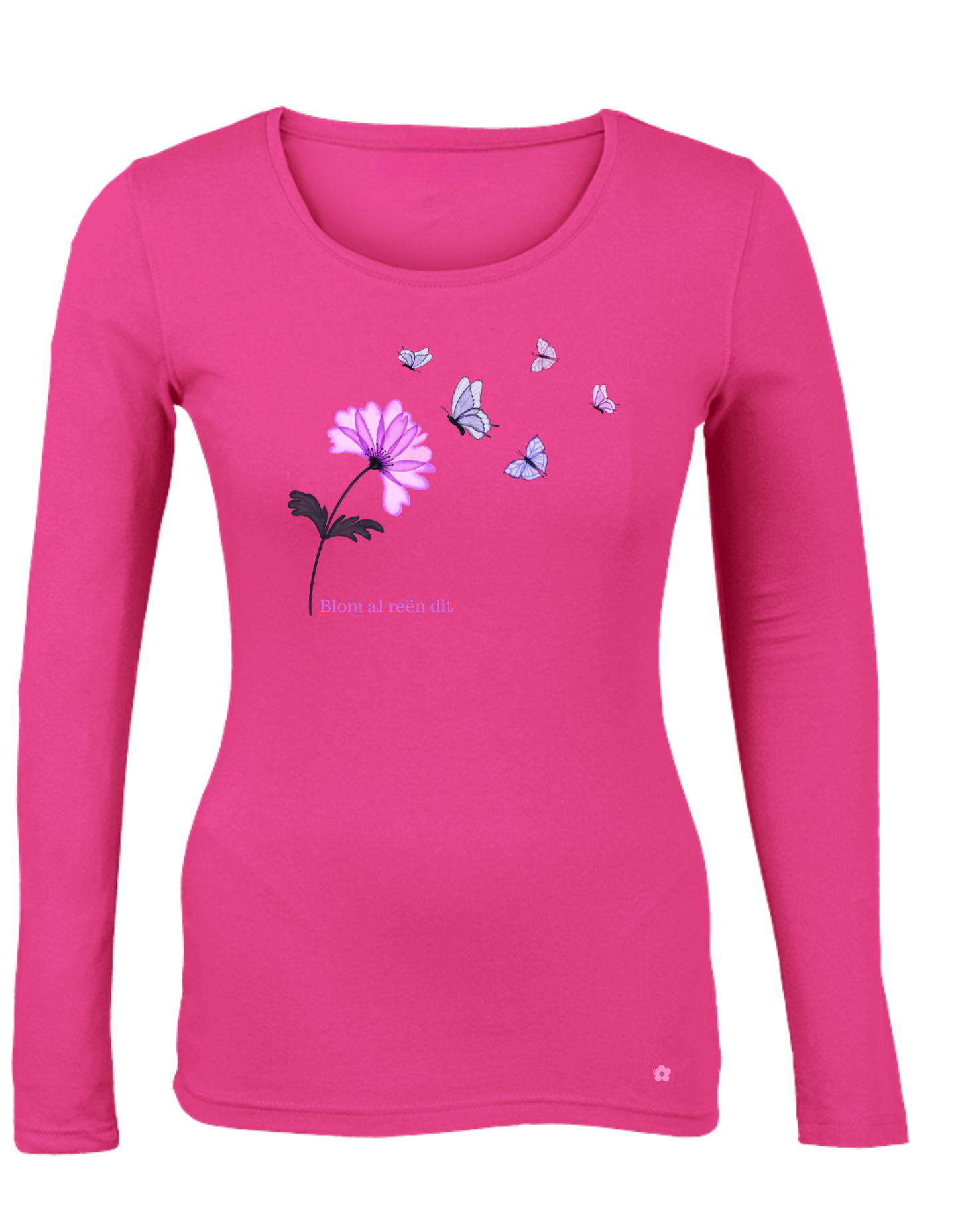 Longsleeve T-Hempde vir Dames (b)
