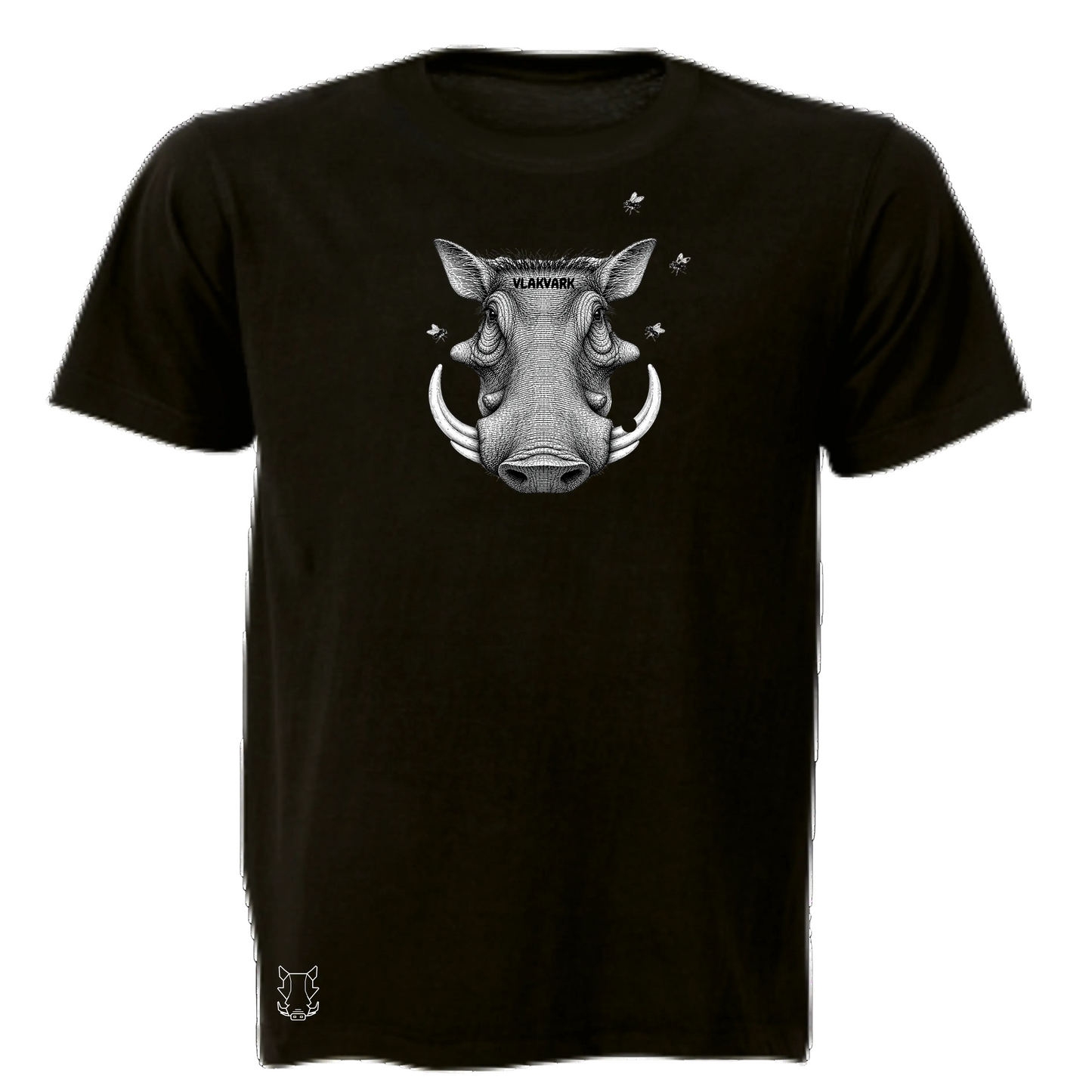 Vlakvark Head Stripe T-Hemp vir Mans (b)